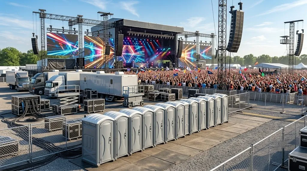 Concert Restroom Rental in Moreno Valley, CA
