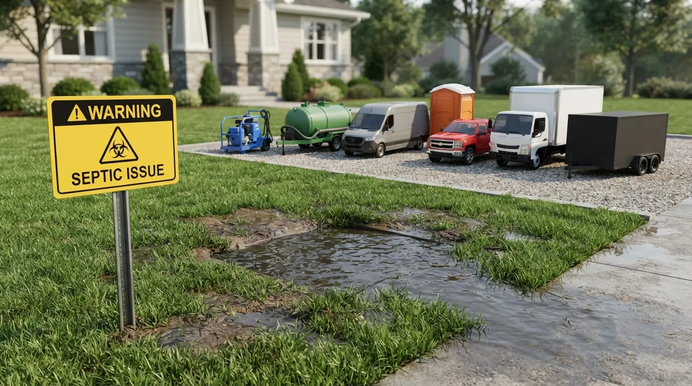 Septic Tank Warning Signs in Moreno Valley, CA